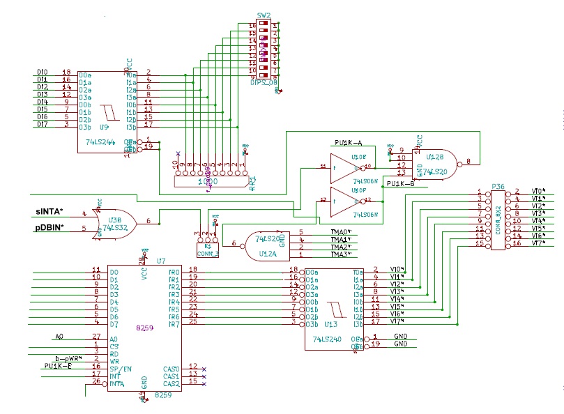 Z80 INTA Circuit